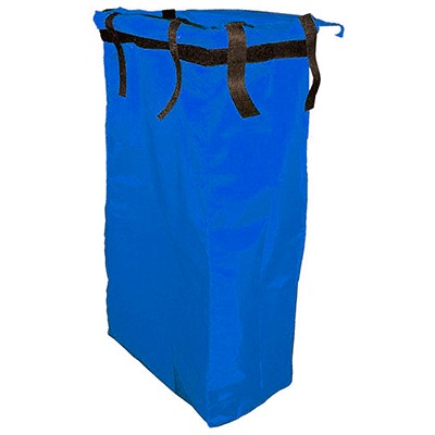 Saco azul TOP EVOLUTION PVC con velcro